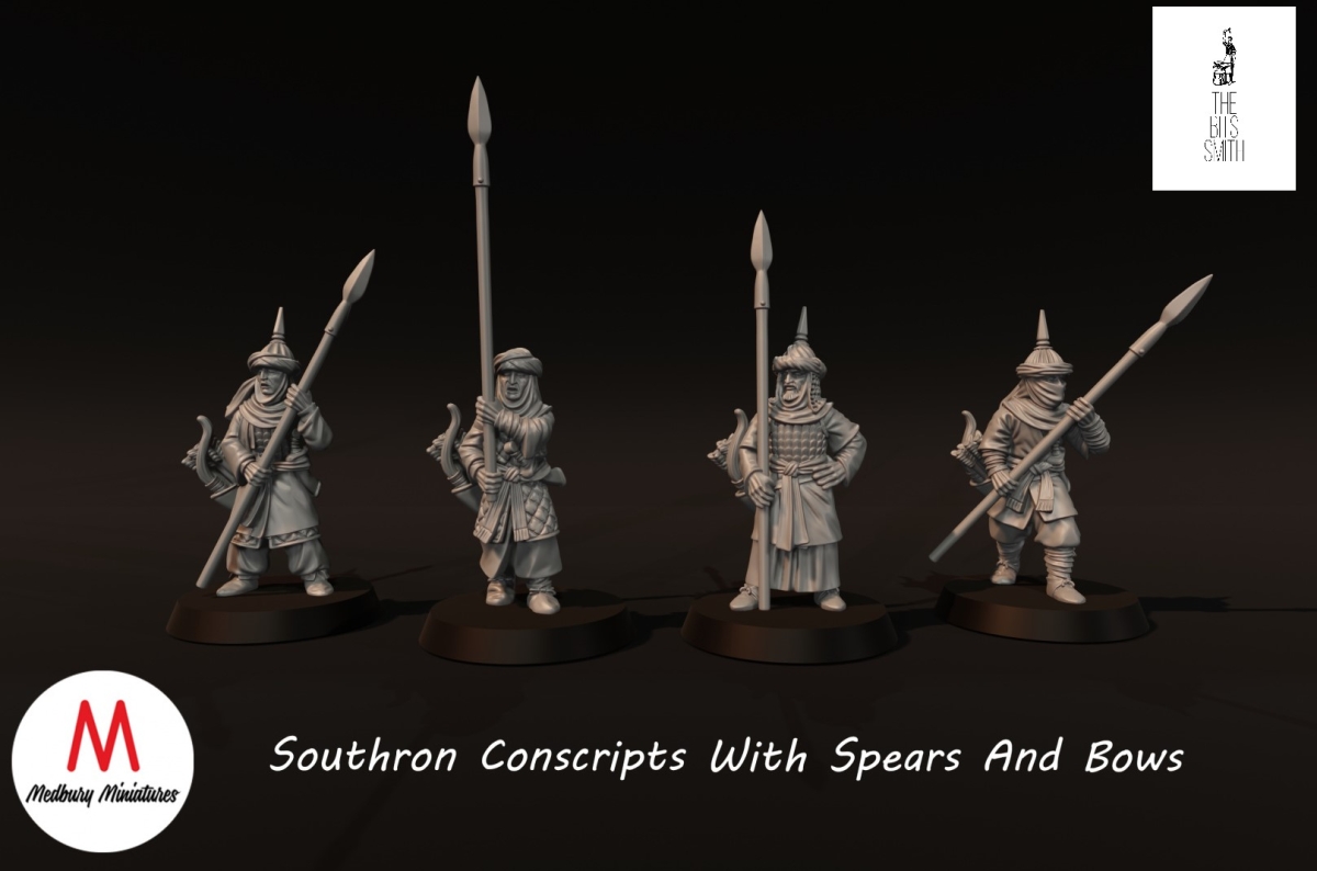 Southron Conscripts with Spears and Bows